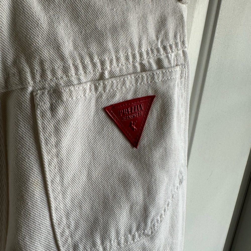 Vintage Prezzia White High Waisted Jeans Ankle Zipper Womens 24 00 - Picture 10 of 11